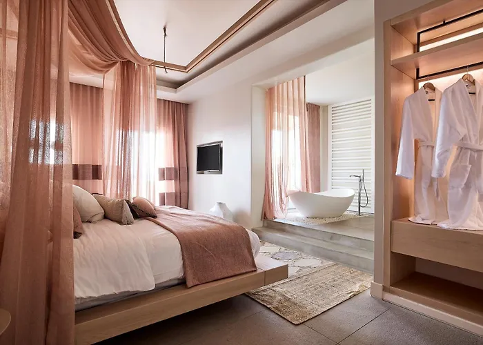 Amazon Mykonos Resort&spa Szálloda Agios Ioannis Diakoftis